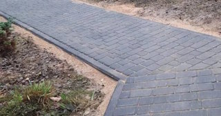 Укладка тротуарной плитки на основание в Туймазы в октябре